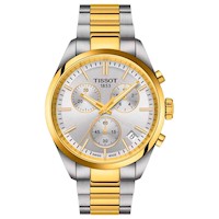 Reloj Tissot PR100 Cuarzo 40MM Gris / Oro - T150.417.22.031.00